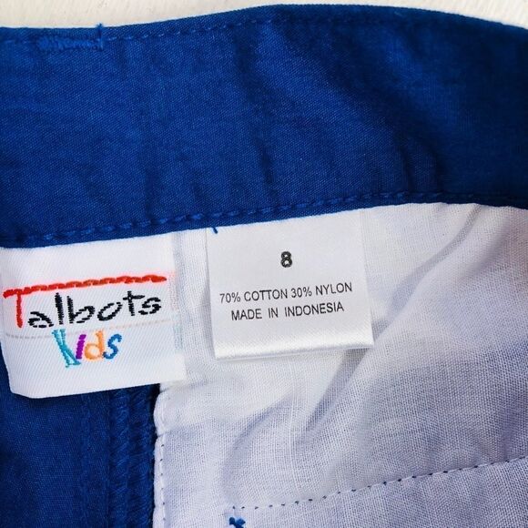 Talbots Kids Shorts Unisex Size 8 School - Picture 3 of 5